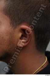 Ear Man White Casual Slim Street photo references